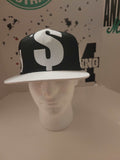 BIG MONEY SNAPBACK HAT (BLACK/WHITE)