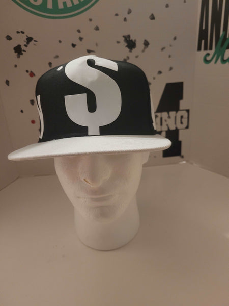 BIG MONEY SNAPBACK HAT (BLACK/WHITE)