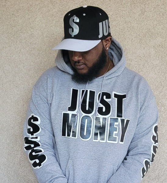 GREY MONEY HOODIE (GREY)
