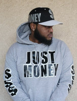 GREY MONEY HOODIE (GREY)