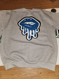 BLING DOLLAR MONEY LIPS SWEATER