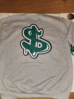 BLING DOLLAR SIGN MONEY SWEATER
