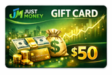 JUST MONEY GIFT CARD