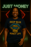 LADY MONEY (DEEP BLUE VINTAGE MONEY LIPS)