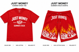 "ALL RED JUST MONEY" SUMMER STACK