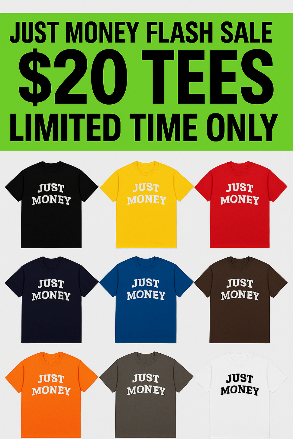 JUST MONEY CLOTHING