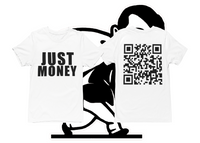 COME SCAN THE JUST MONEY MAN QR CODE