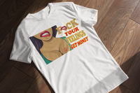 F*CK YOUR FEELINGS GET MONEY LIPS (WHITE)