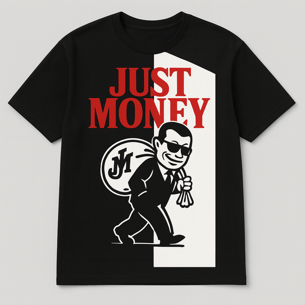 JUST MONEY (THE SCARFACE MONEY MAN) (BLACK)