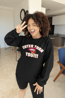 CUTER THAN YOU MONEY LIPS (BLACK)