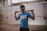 JUST MONEY SUMMER MONEY T-SHIRT (ROYAL BLUE)