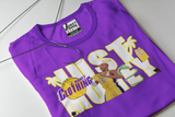 JUST MONEY SUMMER MONEY T-SHIRT (PURPLE)