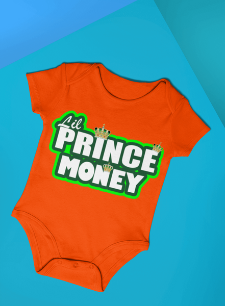 BABY ONESIES MONEY (RED)