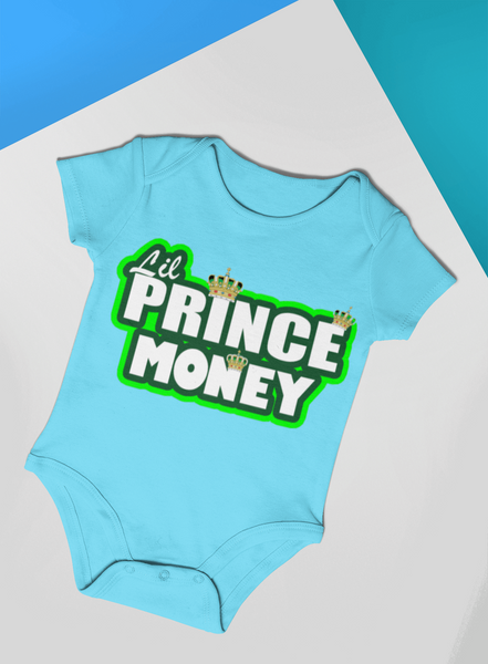 BABY ONESIES MONEY (Sky Blue)