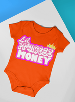BABY ONESIES MONEY (RED)