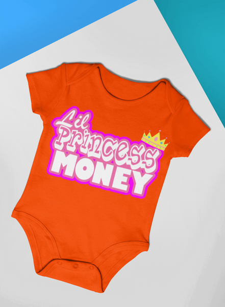 BABY ONESIES MONEY (RED)