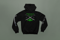 LIMITED EDITION SWORDS AND STARS MONEY HOODIE (BLACK)