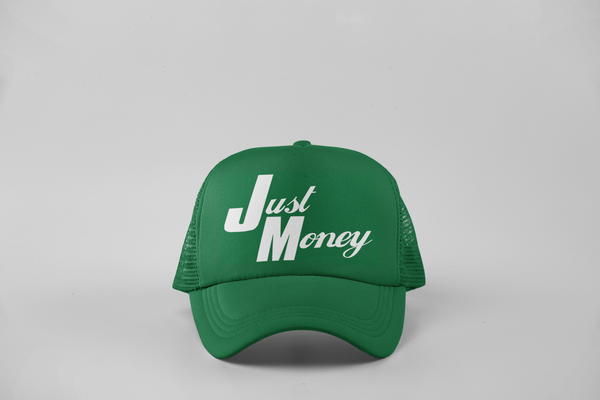 SUMMER MONEY TRUCKER MONEY HAT (DARK GREEN)