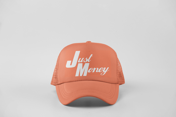 SUMMER MONEY TRUCKER MONEY HAT (NEON ORANGE)