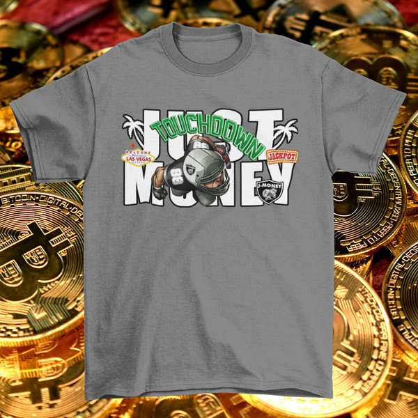 JUST MONEY SUMMER MONEY T-SHIRT (GREY)