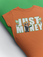 JUST MONEY SUMMER MONEY T-SHIRT (ORANGE)
