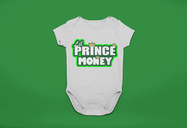 BABY ONESIES MONEY (Heather Grey)