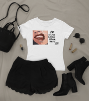 IF YOU'RE DOING YOUR BEST MONEY LIPS (WHITE)