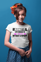 ADMIT YOU NEED A PRINCESS MONEY (WHITE)