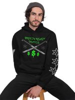 LIMITED EDITION SWORDS AND STARS MONEY HOODIE (BLACK)