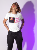 HUSTLE IN SILENCE MONEY LIPS (WHITE)