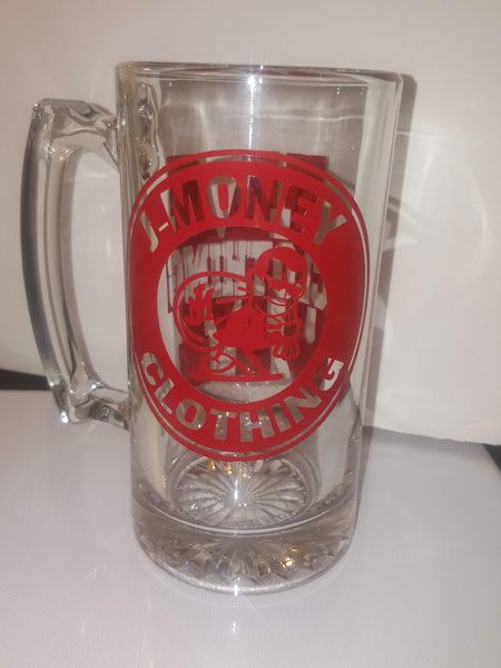 JUST MONEY BEER MUG