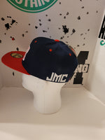 JUST MONEY SUMMER SNAPBACK (NAVY BLUE/RED)
