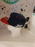 JUST MONEY SUMMER SNAPBACK (NAVY BLUE/RED)