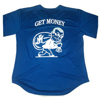 CITY OF CHAMPIONS MONEY MAN BASEBALL JERSEY (BLUE)