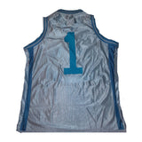 TAR MONEY MAN HEEL BASKETBALL JERSEY (WHITE)