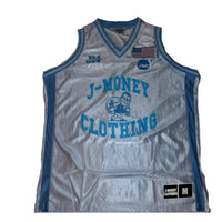 TAR MONEY MAN HEEL BASKETBALL JERSEY (WHITE)