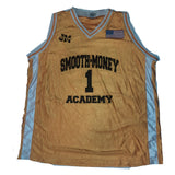 SMOOTH MONEY ACADEMY BASKETBALL JERSEY (GOLD)