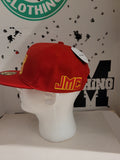 JUST MONEY SUMMER SNAPBACK (RED/YELLOW)