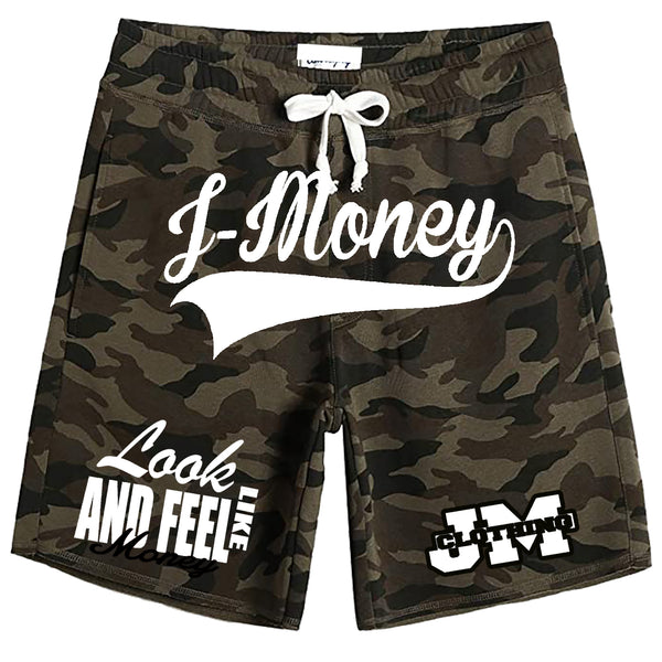 JUST MONEY SUMMER MONEY SHORTS (CAMO)