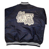 JUST MONEY VARSITY JACKET (NAVY BLUE)