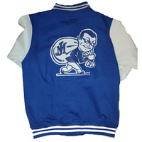 JUST MONEY VARSITY JACKET (ROYAL BLUE)