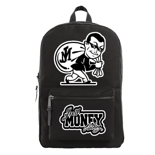 JUST MONEY BACKPACK (BLACK)