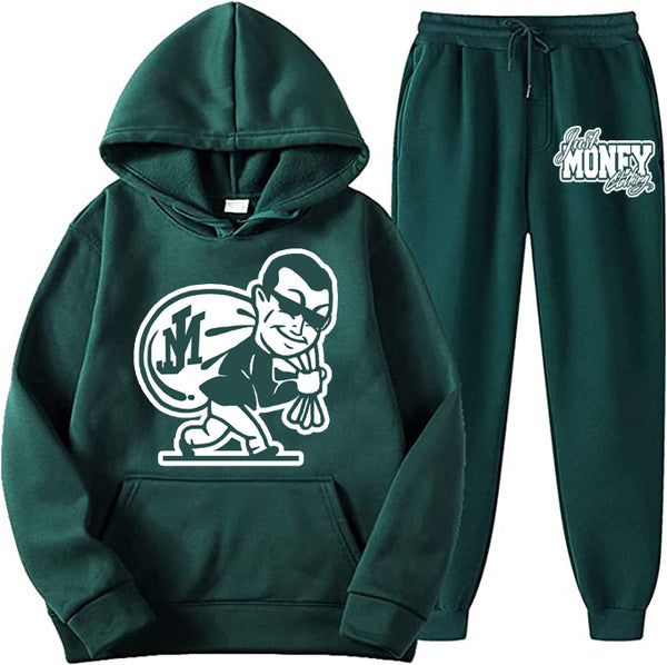 JUST MONEY CLOTHING (MONEY MAN HOODIE SET)