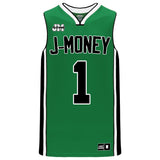 IRISH MONEY MAN BASKETBALL JERSEY (2011 GREEN)