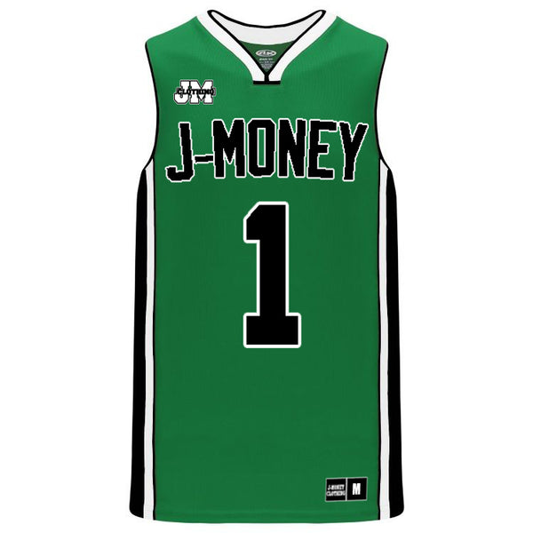 IRISH MONEY MAN BASKETBALL JERSEY (2011 GREEN)