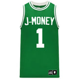 IRISH MONEY MAN BASKETBALL JERSEY (1985 GREEN)