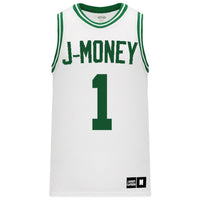 IRISH MONEY MAN BASKETBALL JERSEY (1985 WHITE)