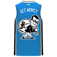 MAGIC STARS MONEY MAN BASKETBALL JERSEY (BLUE)