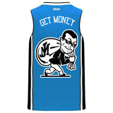 MAGIC STARS MONEY MAN BASKETBALL JERSEY (BLUE)