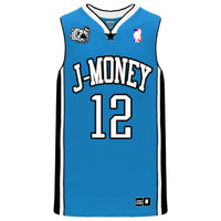 MAGIC STARS MONEY MAN BASKETBALL JERSEY (BLUE)